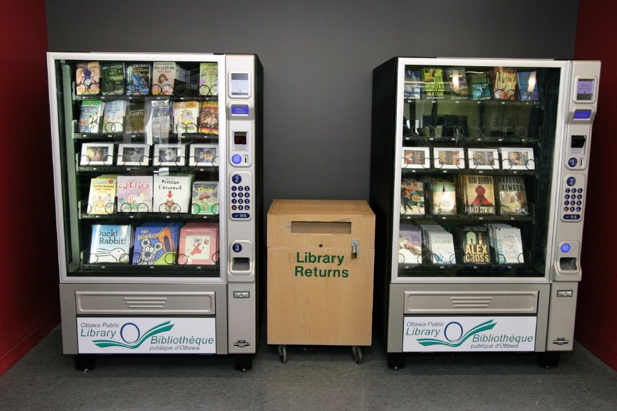 Literary Delight Exploring Book Vending Machines for Sale
